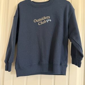 Outsiders Club Navy Kids Sweatshirt